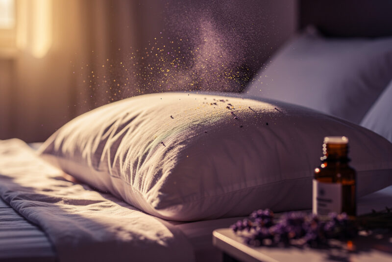 L’huile essentielle de lavande tache-t-elle les draps ?