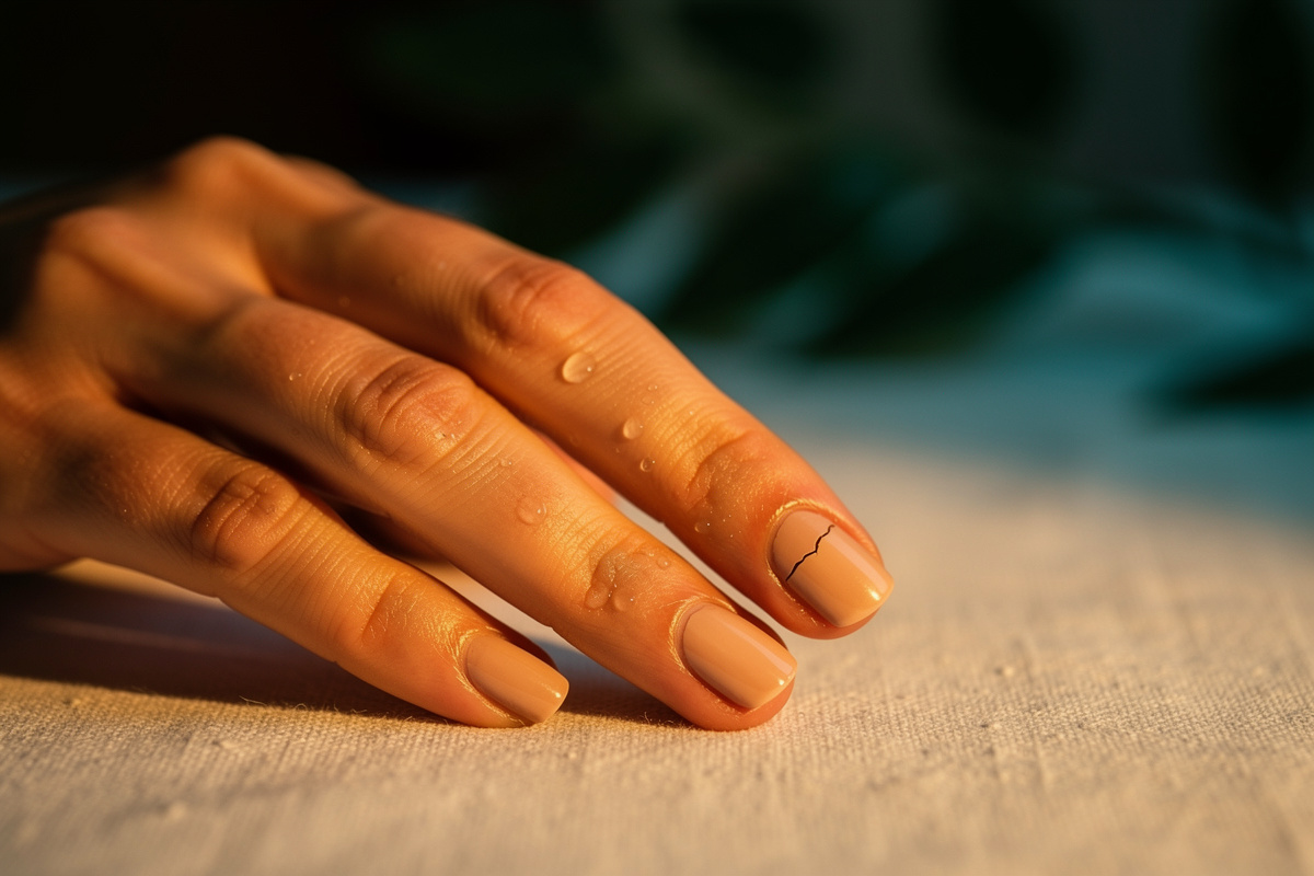 Pourquoi mon ongle se fend toujours au même endroit ?